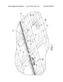 SYSTEM FOR MOUNTING ELECTRICAL AND OPTICAL CONDUCTORS TO FLOOR BEAMS OF AN AIRCRAFT diagram and image