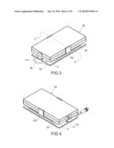 SUPPORTING AND WIRE-RECEIVING MECHANISM OF POWER ADAPTER diagram and image