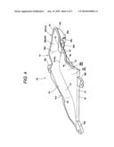 AUTOMOTIVE VEHICLE HAVING ENGINE AIR GUIDE PASSAGE diagram and image