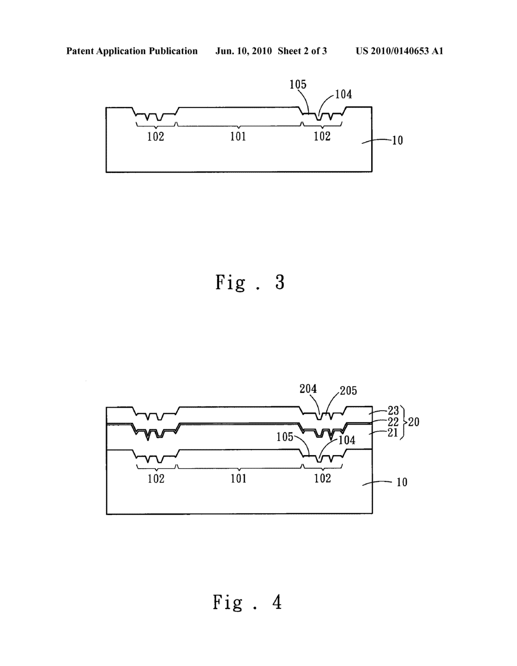 LIGHT EMITTING DIODE STRUCTURE AND METHOD FOR FABRICATING THE SAME - diagram, schematic, and image 03