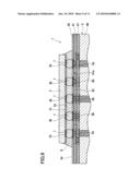 SEMICONDUCTOR DEVICE, AND METHOD OF MANUFACTURING MULTILAYER WIRING BOARD AND SEMICONDUCTOR DEVICE diagram and image