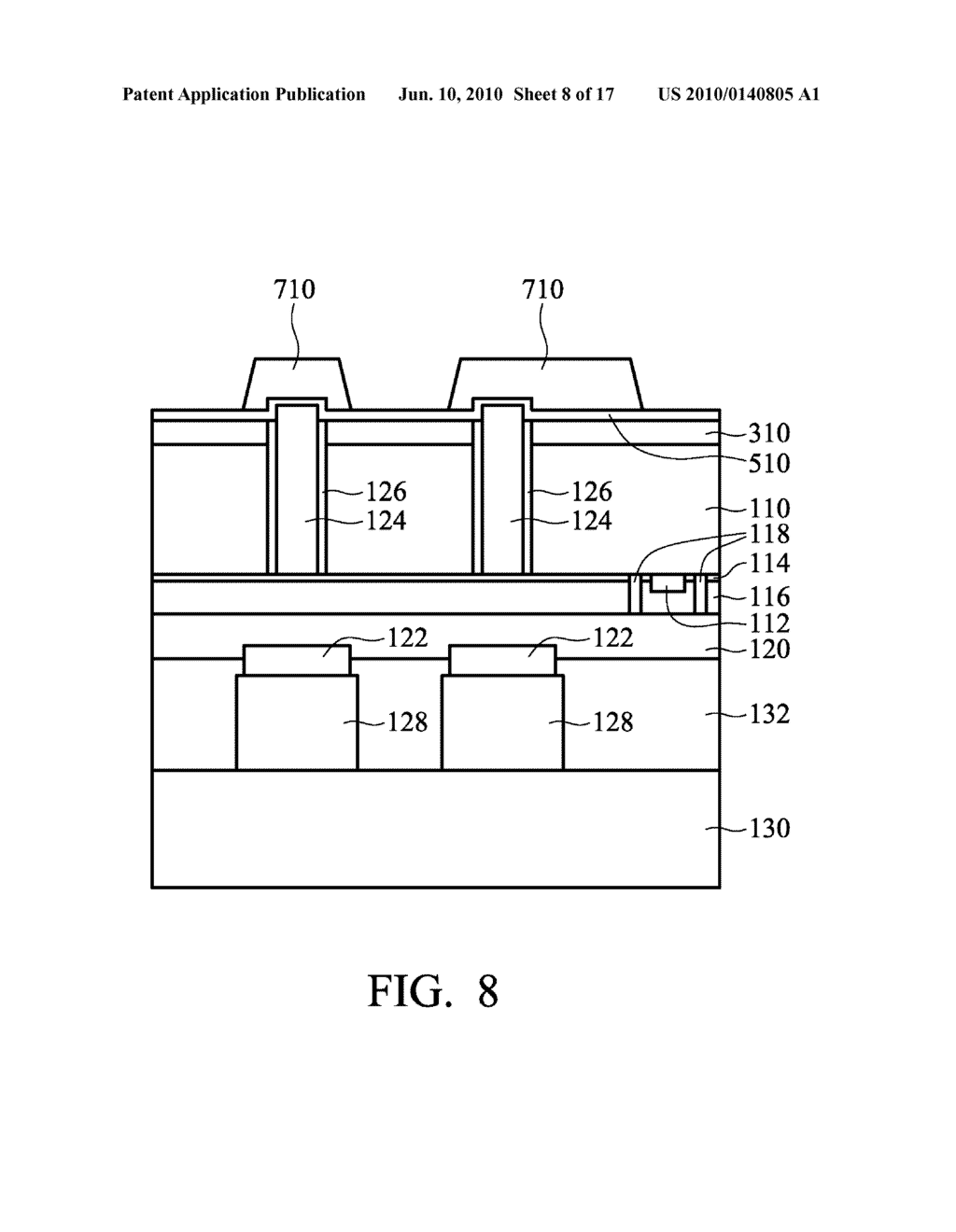 Bump Structure for Stacked Dies - diagram, schematic, and image 09