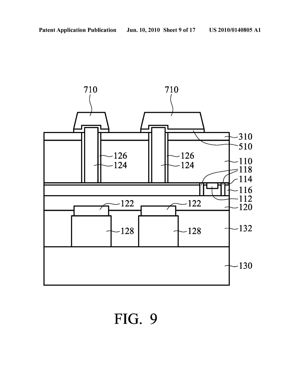 Bump Structure for Stacked Dies - diagram, schematic, and image 10