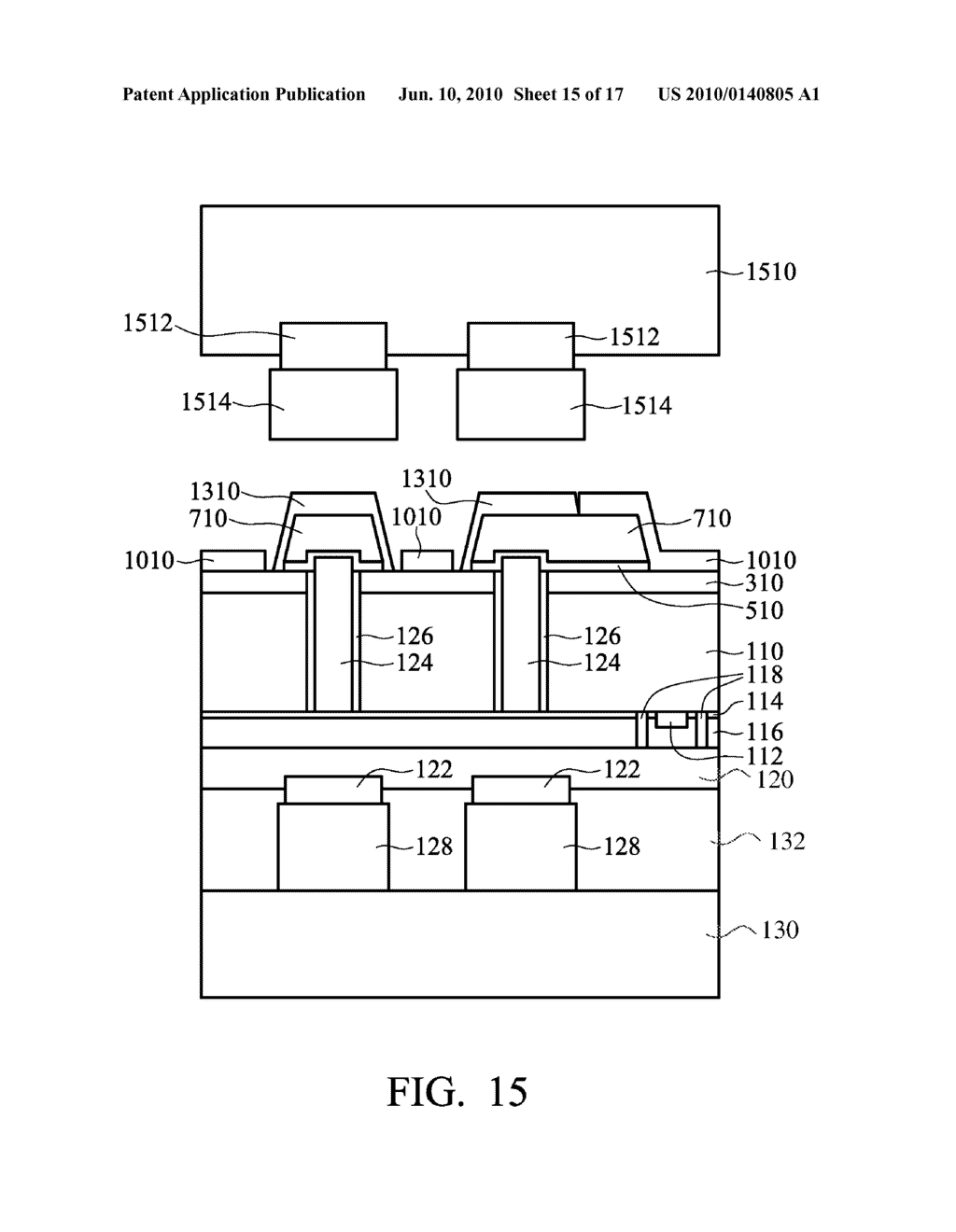 Bump Structure for Stacked Dies - diagram, schematic, and image 16