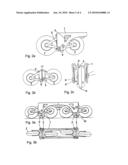 ROLLING DEVICE STEERED USING THE TILTING ANGLE AND COMPRISING OFFSET ROLLERS diagram and image