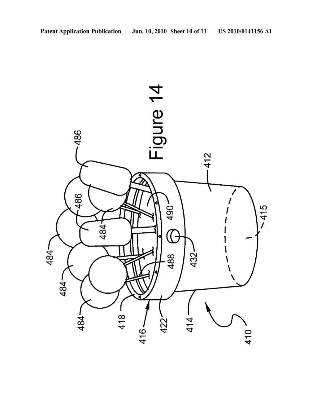FLOWER POT INCORPORATING LIGHTS FOR ILLUMINATING PLANTS - diagram, schematic, and image 11