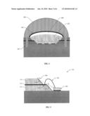 PHOSPHOR LAYER ARRANGEMENT FOR USE WITH LIGHT EMITTING DIODES diagram and image