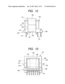 FERRITE CORE AND TRANSFORMER USING THE SAME diagram and image