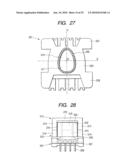 FERRITE CORE AND TRANSFORMER USING THE SAME diagram and image