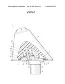 CABINET OF ELECTRICAL APPARATUS AND ANTENNA APPARATUS diagram and image