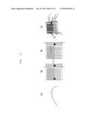 FLEXIBLE DISPLAY DEVICE AND DATA DISPLAYING METHOD THEREOF diagram and image