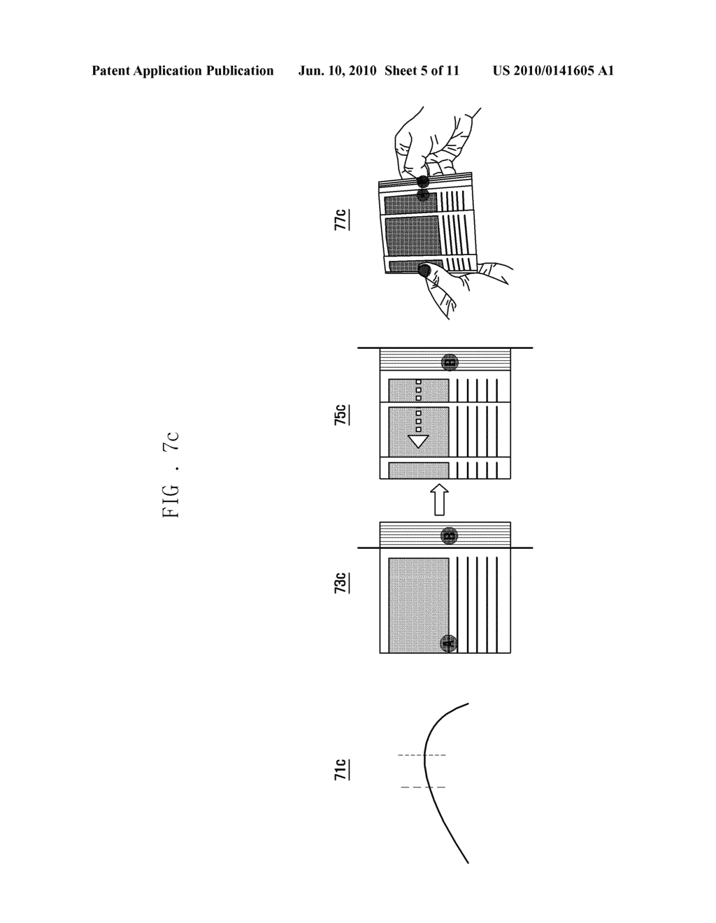 FLEXIBLE DISPLAY DEVICE AND DATA DISPLAYING METHOD THEREOF - diagram, schematic, and image 06