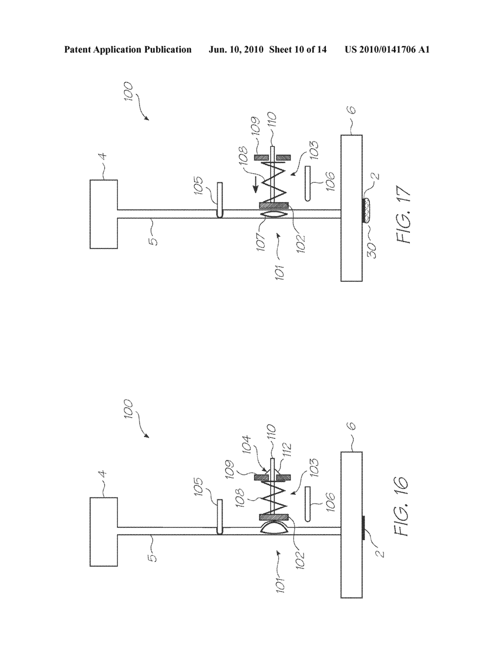NON-CONTACT METHOD OF MAINTAINING INKJET PRINTHEAD - diagram, schematic, and image 11