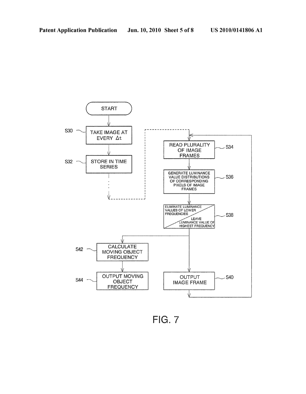 Moving Object Noise Elimination Processing Device and Moving Object Noise Elimination Processing Program - diagram, schematic, and image 06