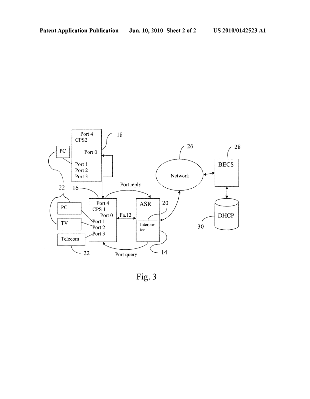 METHOD FOR AUTOMATICALLY PROVIDING A CUSTOMER EQUIPMENT WITH THE CORRECT SERVICE - diagram, schematic, and image 03