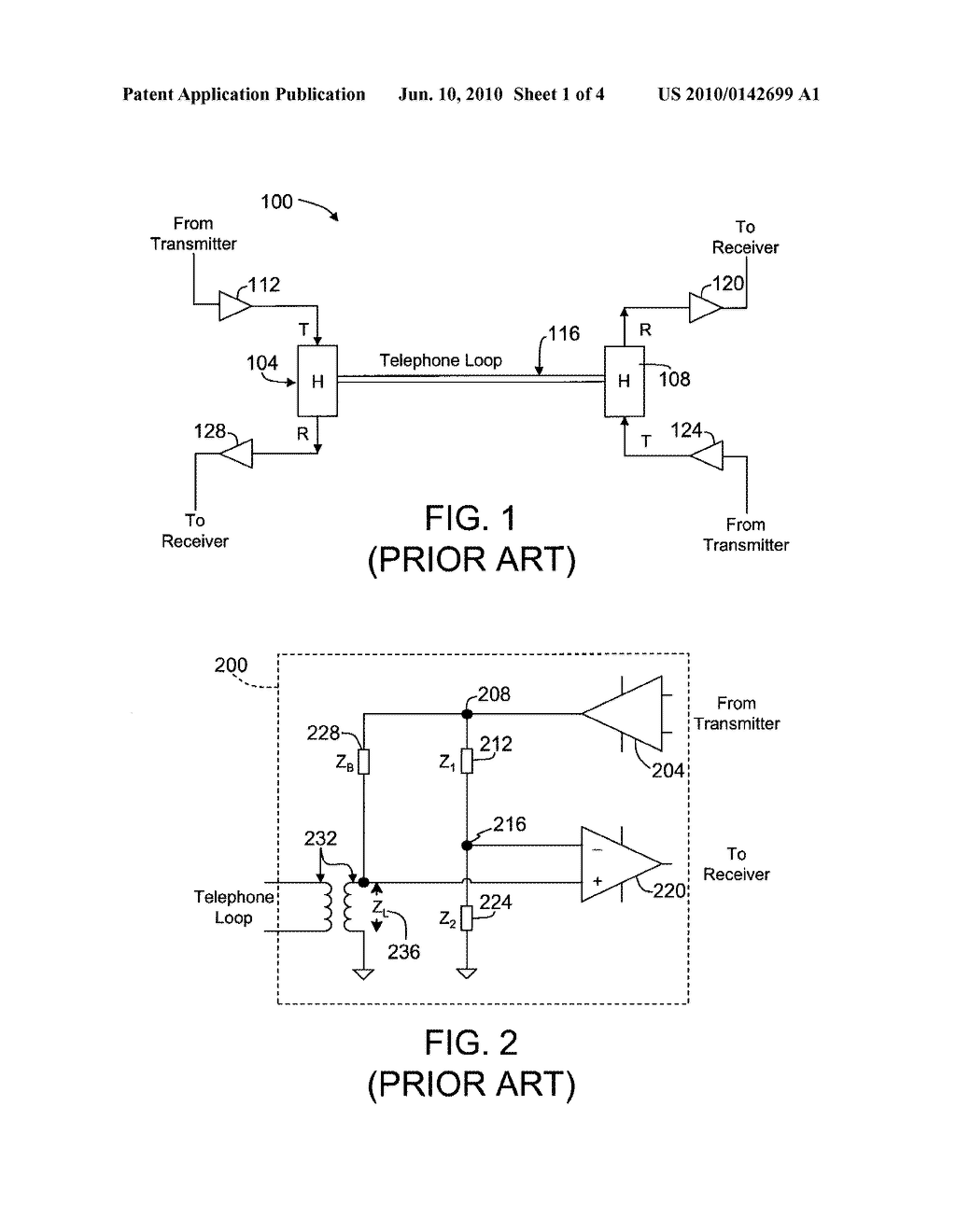 METHOD, SYSTEM, AND APPARATUS FOR A DIFFERENTIAL TRANSFORMER-FREE HYBRID CIRCUIT - diagram, schematic, and image 02