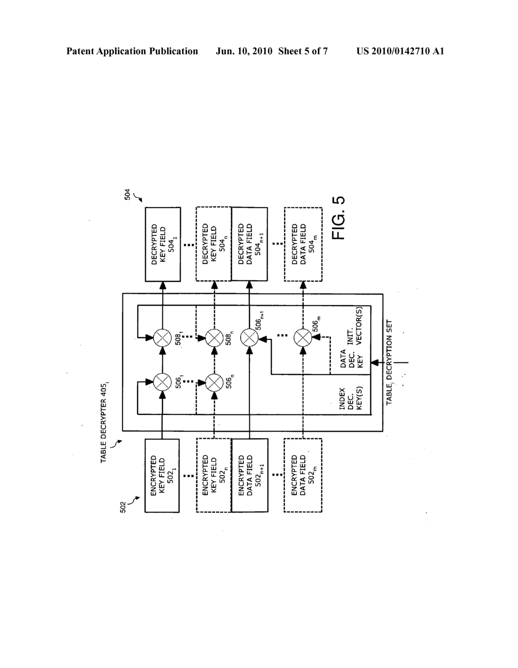 ENHANCED RELATIONAL DATABASE SECURITY THROUGH ENCRYPTION OF TABLE INDICES - diagram, schematic, and image 06