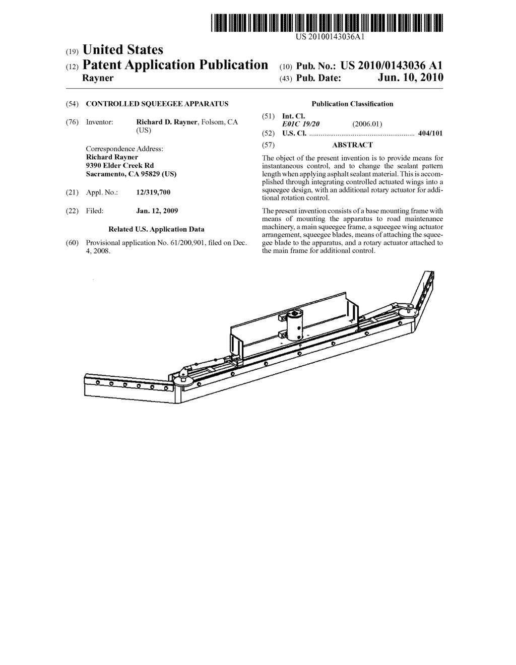 Controlled squeegee apparatus - diagram, schematic, and image 01