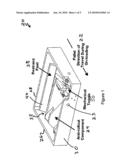 Folding Pallet Latch with Integral Rollout Prevention diagram and image