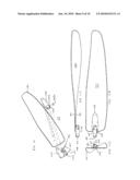 Folding blade turbine diagram and image