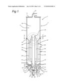 DEVICE FOR PRODUCING A PRODUCT GAS FROM A FUEL, SUCH AS BIOMASS diagram and image