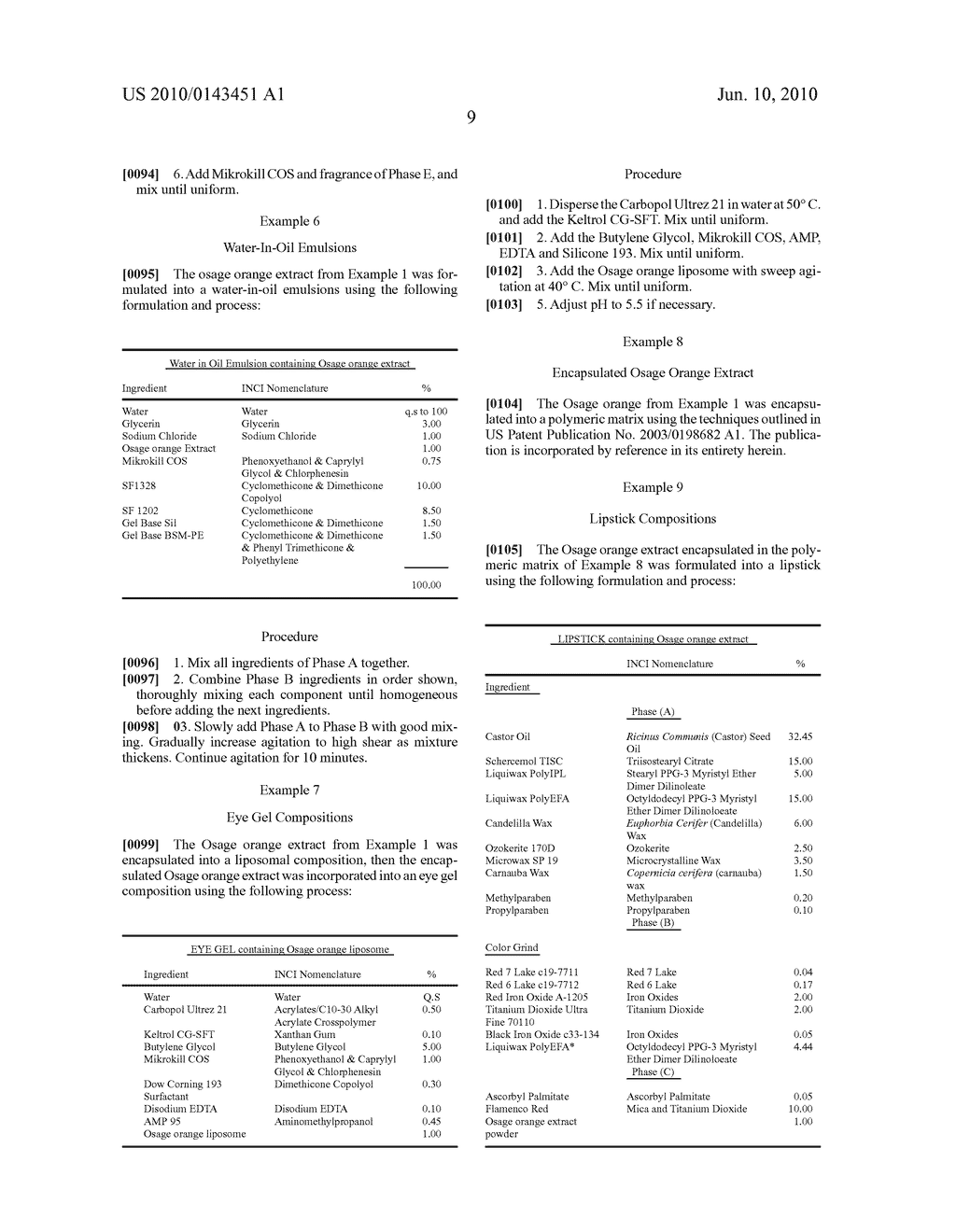  Composition for Improving Skin Condition and Appearance - diagram, schematic, and image 13