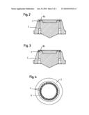 DEVICE FOR THE PRODUCTION OF GRANULATE GRAINS FROM A PLASTIC MELT diagram and image