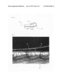 Double-faced pressure-sensitive adhesive tape diagram and image