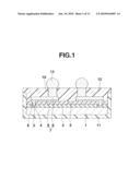 METHOD OF MANUFACTURING SEMICONDUCTOR DEVICE IN WHICH BOTTOM SURFACE AND SIDE SURFACE OF SEMICONDUCTOR SUBSTRATE ARE COVERED WITH RESIN PROTECTIVE FILM diagram and image