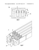 ELECTRICAL CONNECTOR WITH INTERLOCKING FEATURES diagram and image