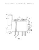 ELECTRICAL CONNECTOR WITH INTERLOCKING FEATURES diagram and image