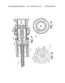 UNIVERSAL CABLE CONNECTOR WITH INTERCHANGEABLE COLOR BANDS diagram and image