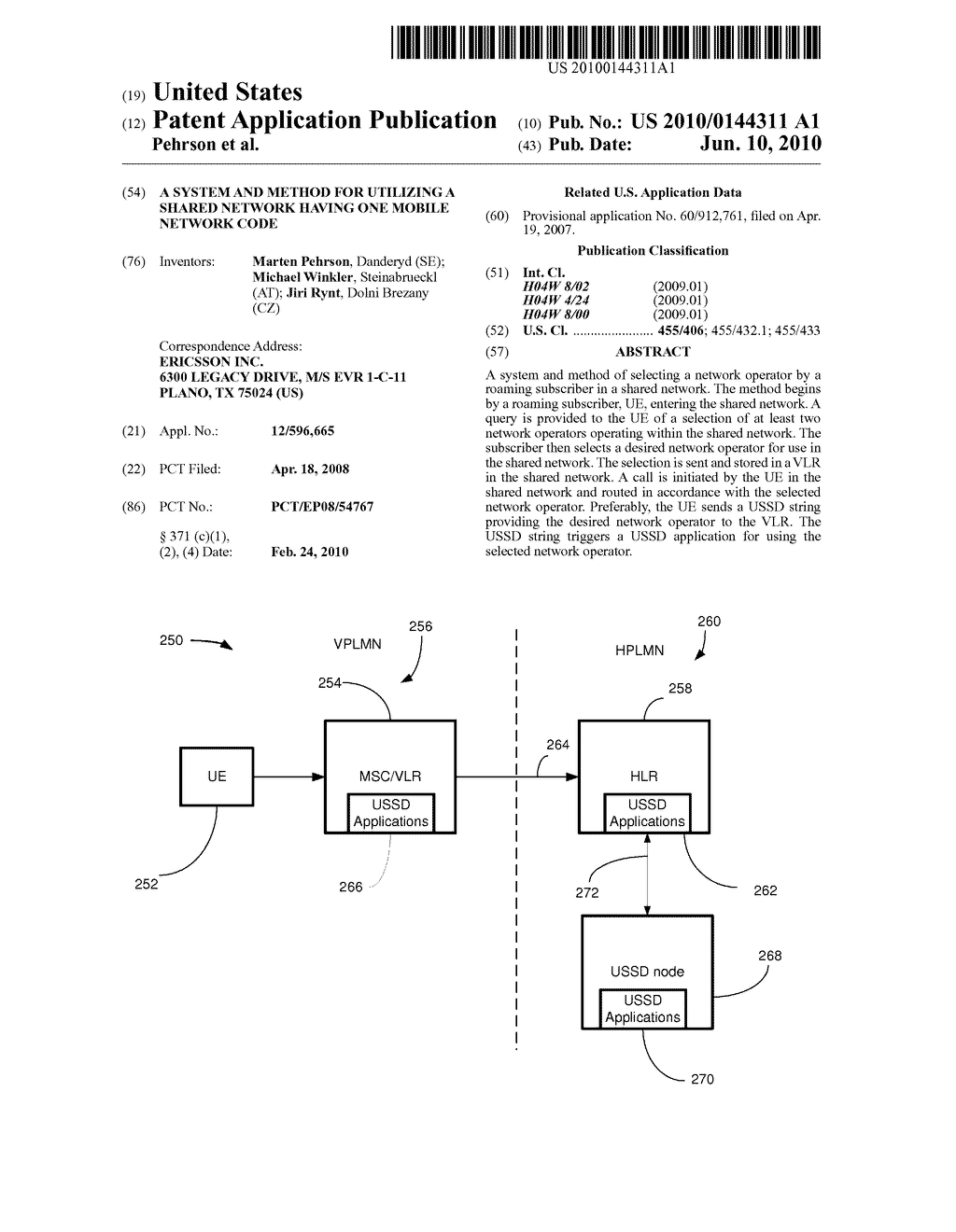 A SYSTEM AND METHOD FOR UTILIZING A SHARED NETWORK HAVING ONE MOBILE NETWORK CODE - diagram, schematic, and image 01