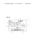 In-vehicle apparatus having handsfree function diagram and image