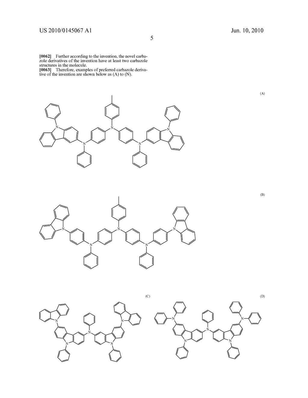 NOVEL CARBAZOLES DERIVATIVE AND USE THEREOF - diagram, schematic, and image 45