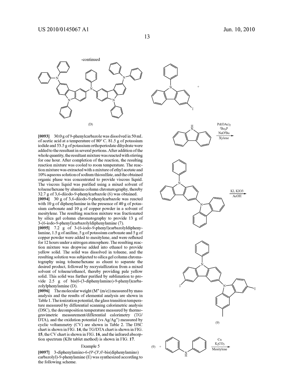 NOVEL CARBAZOLES DERIVATIVE AND USE THEREOF - diagram, schematic, and image 53