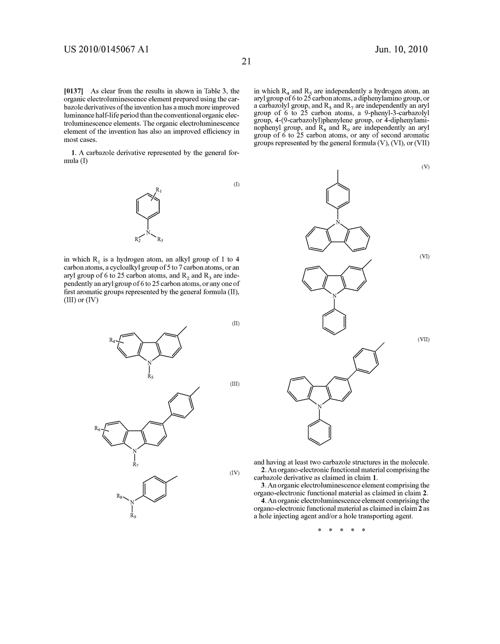 NOVEL CARBAZOLES DERIVATIVE AND USE THEREOF - diagram, schematic, and image 61