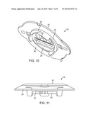 BURR HOLE PLUG HAVING DUAL SLIDABLE CLAMPING MECHANISMS diagram and image