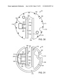 BURR HOLE PLUG HAVING DUAL SLIDABLE CLAMPING MECHANISMS diagram and image