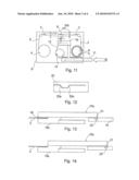 Puncturing system and lancet carrier tape diagram and image