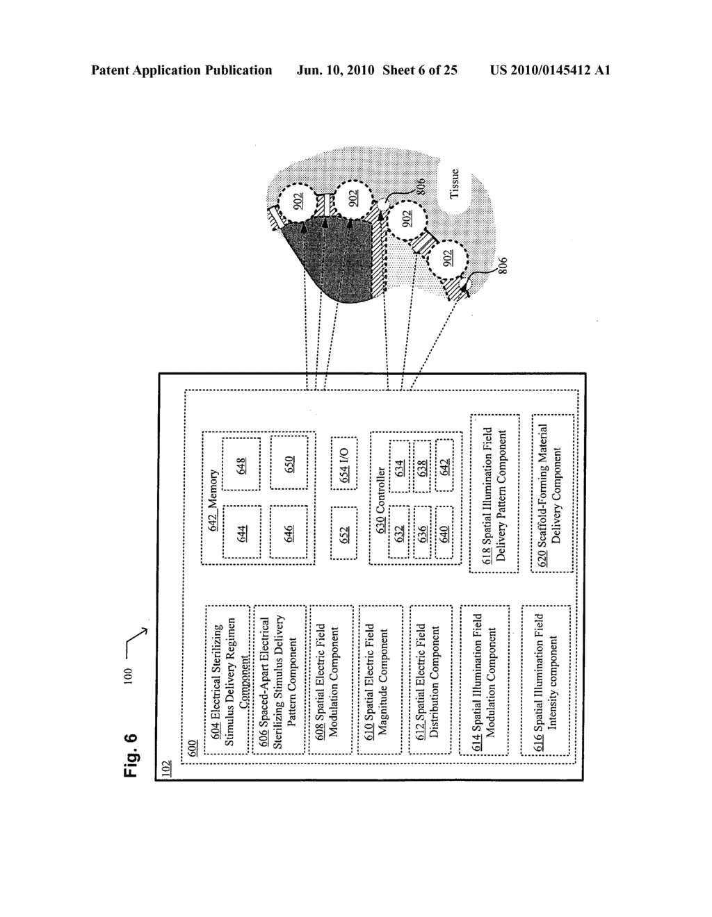 System, devices, and methods including actively-controllable sterilizing excitation delivery implants - diagram, schematic, and image 07