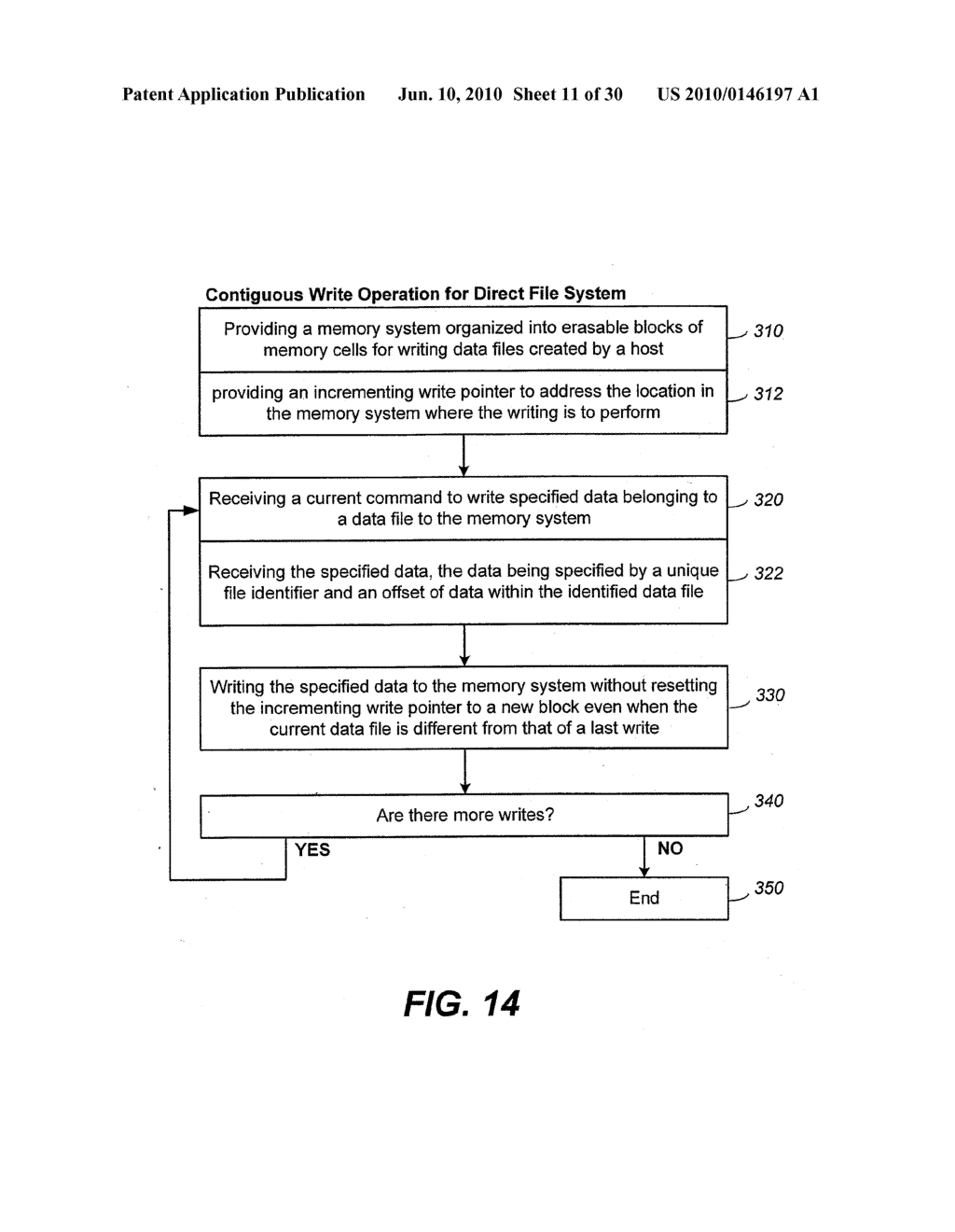 Non-Volatile Memory And Method With Memory Allocation For A Directly Mapped File Storage System - diagram, schematic, and image 12