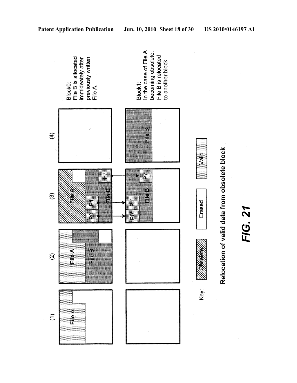 Non-Volatile Memory And Method With Memory Allocation For A Directly Mapped File Storage System - diagram, schematic, and image 19