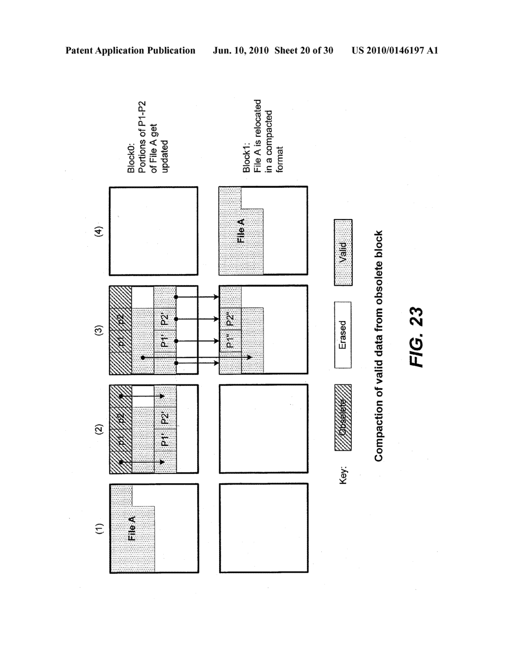 Non-Volatile Memory And Method With Memory Allocation For A Directly Mapped File Storage System - diagram, schematic, and image 21