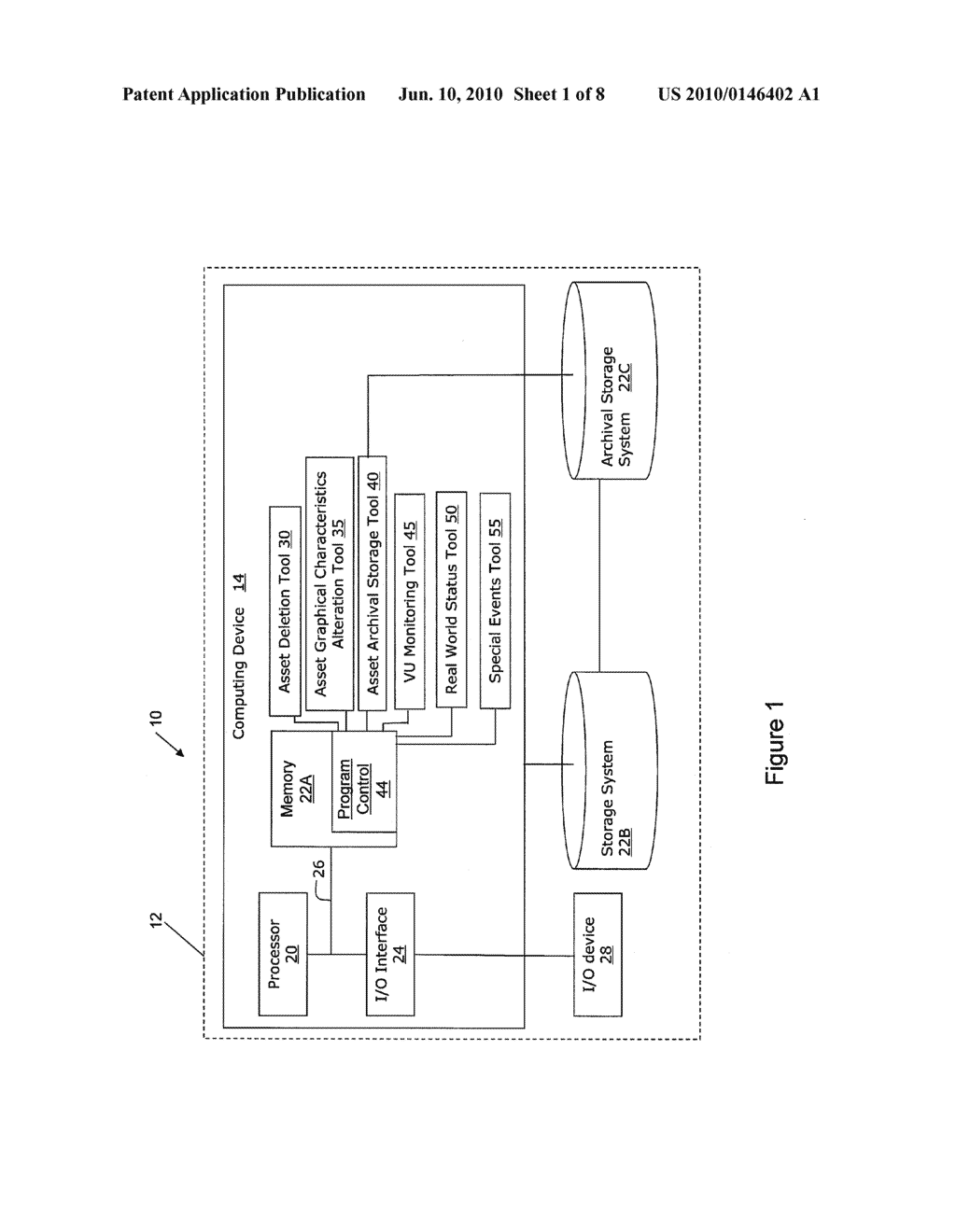 SYSTEM AND METHOD FOR VIRTUAL ENVIRONMENT PRESERVATION BASED ON AUTOMATED ITEM REDUCTION - diagram, schematic, and image 02