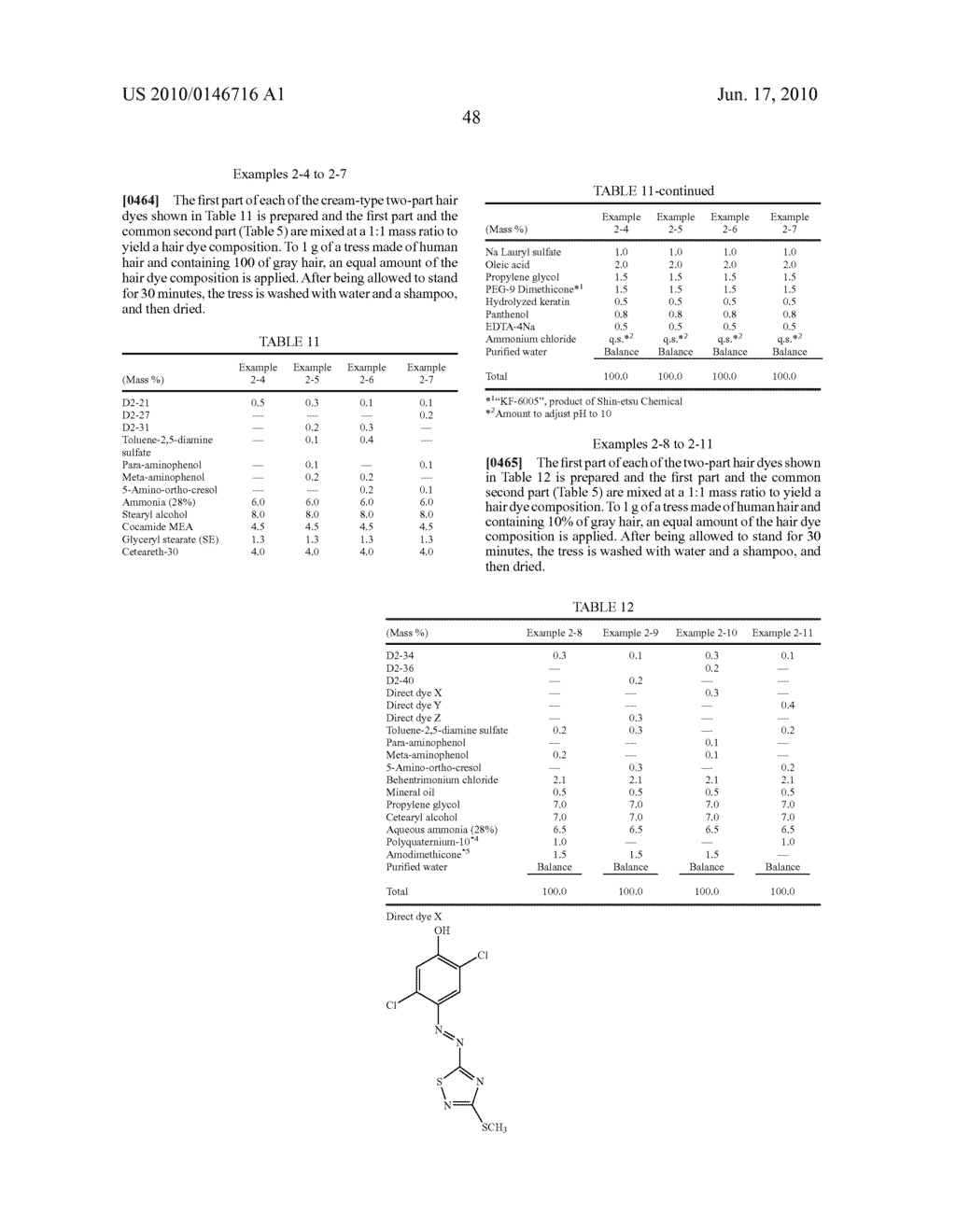 HAIR DYE COMPOSITION - diagram, schematic, and image 49