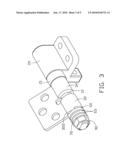 HINGE AND COLLAPSIBLE DEVICE UTILIZING THE SAME diagram and image