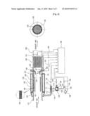 INNER FLAME BURNER FOR REGENERATION OF DIESEL PARTICULATE FILTER diagram and image