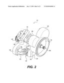 EXTERNALLY MOUNTED VARIATOR FOR SPLIT TORQUE TRANSMISSION diagram and image