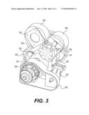 EXTERNALLY MOUNTED VARIATOR FOR SPLIT TORQUE TRANSMISSION diagram and image